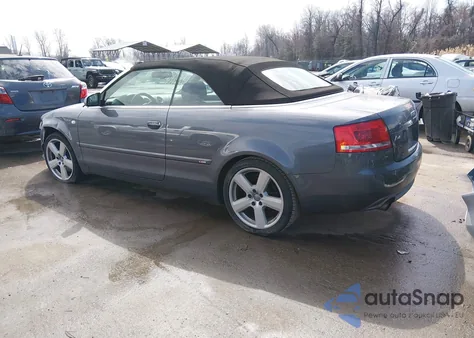 2009 Audi A4 2.0T Cabriolet из США, поврежденный, VIN WAUAF48H09K005475